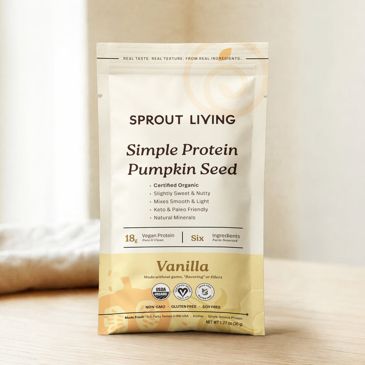 Simple Protein, Pumpkin Seed, Vanilla, Box (16 singles)