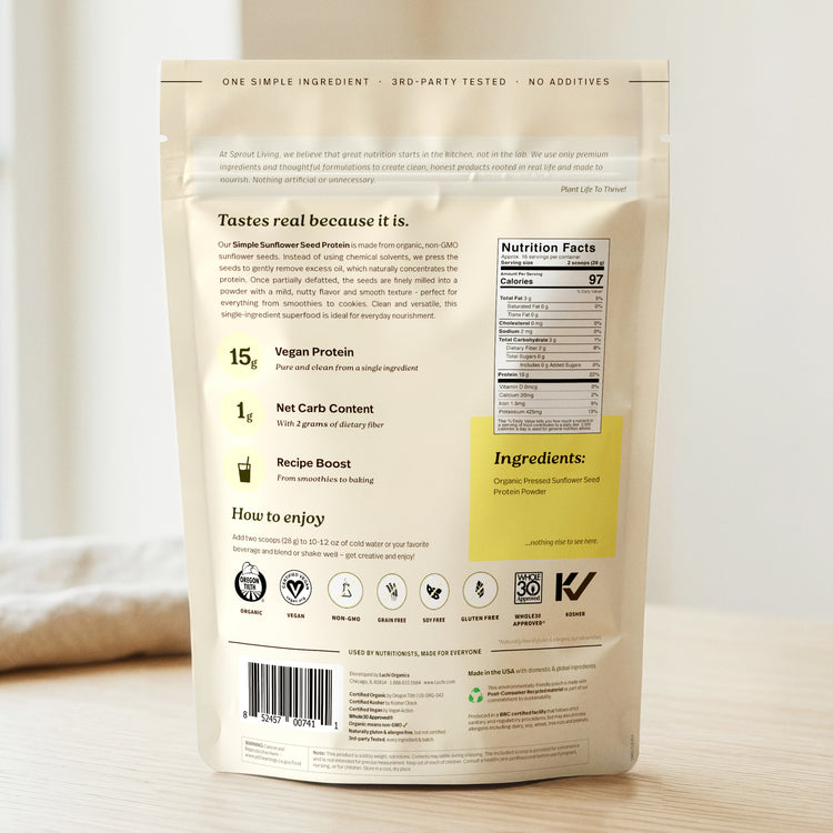 Simple Protein, Sunflower Seed, 1lb