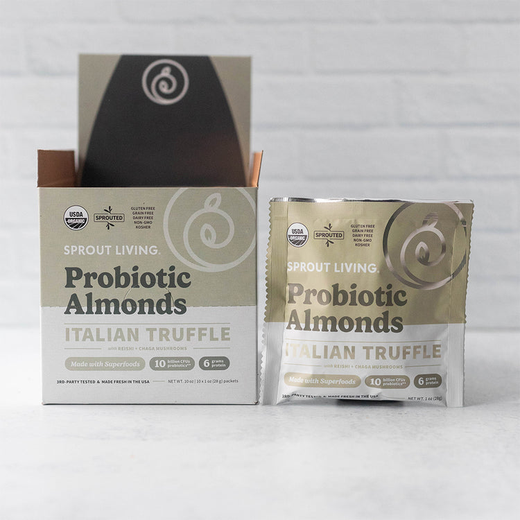 Box of Italian Truffle Probiotic Almonds