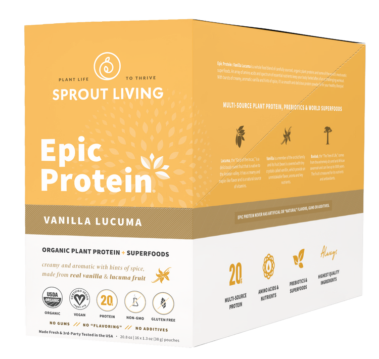 Epic Protein Vanilla Lucuma Display Box