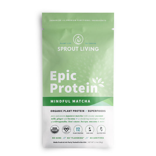 Epic Protein Mindful Matcha 38g packet