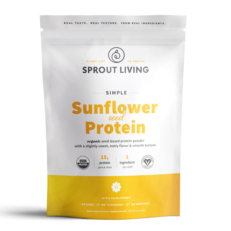 Simple Sunflower Seed Protein 1lb bag